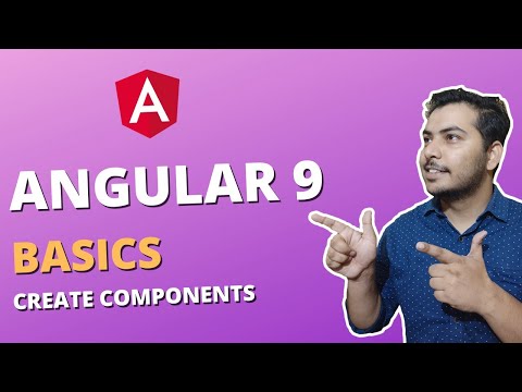 Angular 9 Basics Create Component