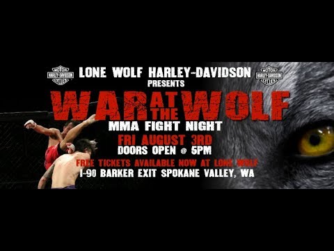 Top Rated MMA - War At The Wolf - Chris Bowman V.S. - Bryan Romane - Lone Wolf Harley Davidson