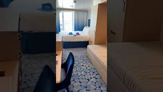 Come check out our Utopia of the Seas ocean view balcony cabin! #cruise #shorts #royalcaribbean