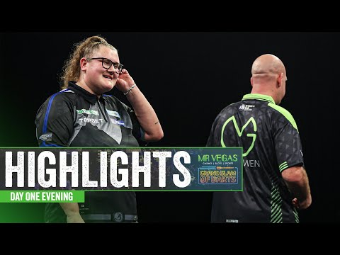 BIG WINS AND SHOCK RESULTS! | Day One Evening Session | 2025 Mr Vegas Grand Slam of Darts