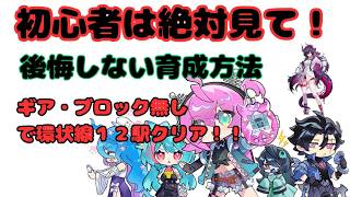【NTE】初心者必見！！ギア・ブロックの厳選はまだ早い！！育成の方針を定めよう