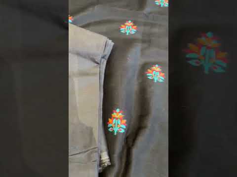 Pure Cotton Mulmul Unstitched Kani Suit Set