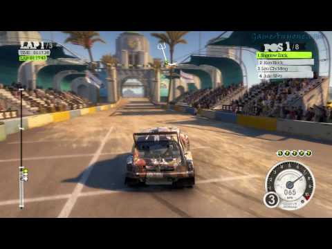 DiRT 2 - Part 75 "Rally Cross - Marina Air, Marina Sprint, & Stadium Sprint Part 2/2" [1080p]