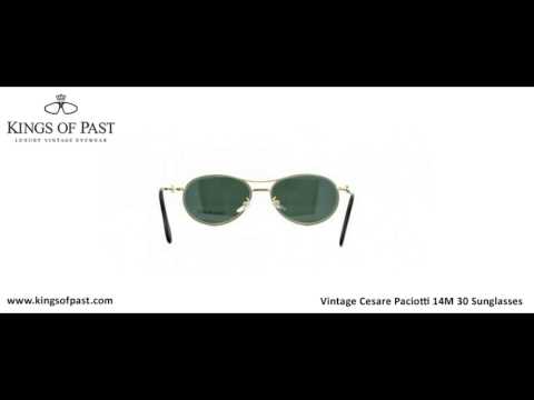 Vintage Cesare Paciotti 14M 30 Sunglasses