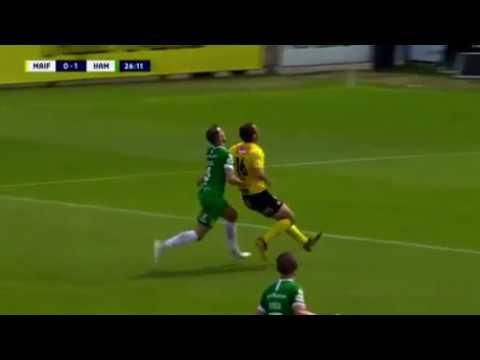 Mjällby AIF  Hammarby IF  27'  Rött kort  Magyar Hammarby IF