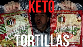 Ole Xtreme Wellness Low Carb Keto Tortillas Review New Flavors | Blood Glucose Test |