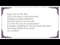 Laura Nyro - Mr. Blue The Song of Communications Lyrics