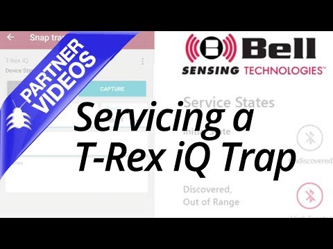  Bell Sensing Technologies Servicing a T Rex iQ Trap Video 