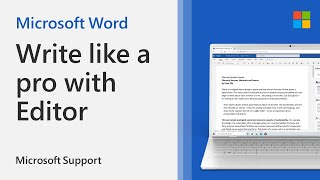 How to use Microsoft Editor | Microsoft