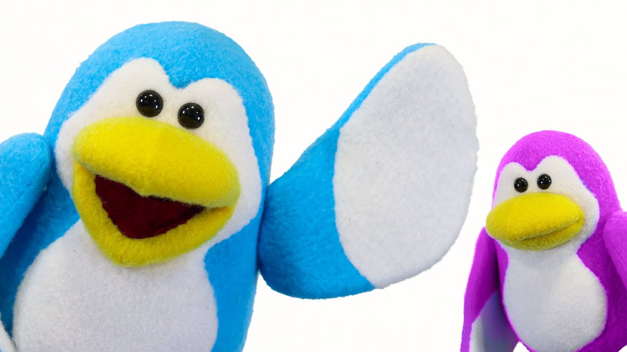 How to Make a PENGUIN Puppet!