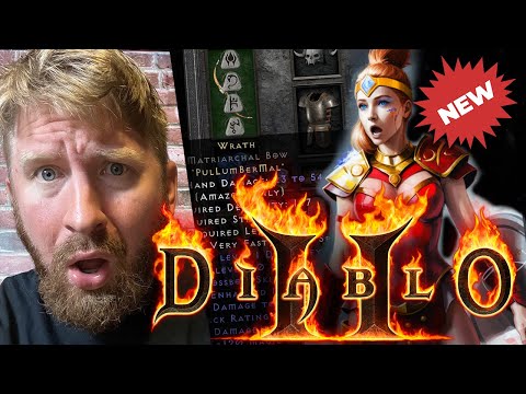 This BOWAZON is INSANE NOW (New Rune Word FIELD TEST) Diablo 2 Resurrected