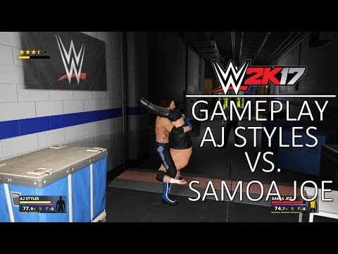 WWE 2K17 Gameplay - Falls Count Anywhere!