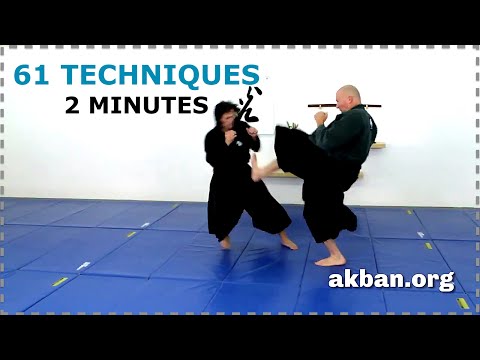 70 Ninjutsu Techniques in 95 Seconds | AKBAN