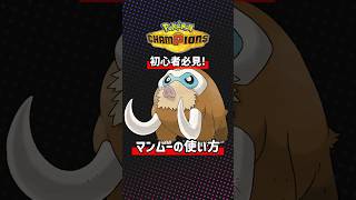 初心者必見！マンムーはこう使え