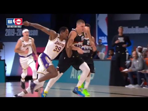 Dwight Howard battling against Nikola Jokic | 2020 Western Conference Finals