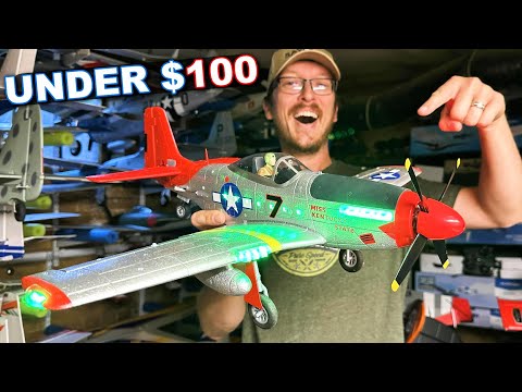 A NEW BAR HAS BEEN SET in RC Airplane Industry - BEST NEW Warbird P-51 Beginner RC plane