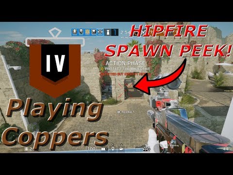 Hipfire Spawn Peek! Road To Copper - Rainbow Six Siege Funny Moments