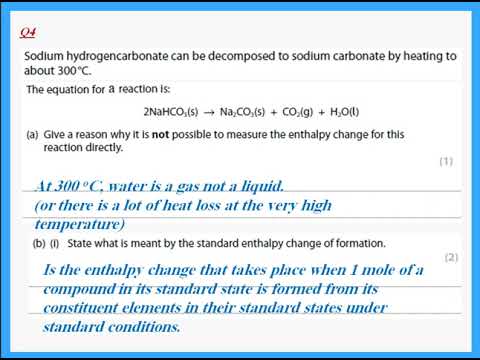 IAS Chemistry Unit 2 Ch 1 Energetics Q&A - Dr  Hanaa Assil