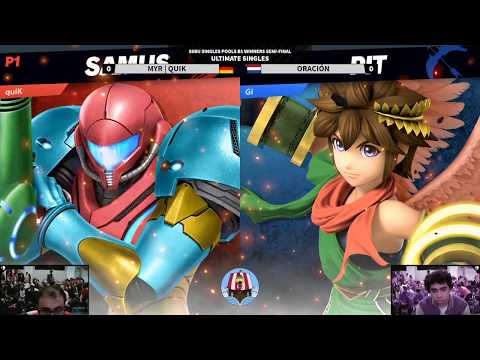 Valhalla III - myR | quiK (Samus) Vs. Oración (Pit) - Pools B1 WSF - Ultimate