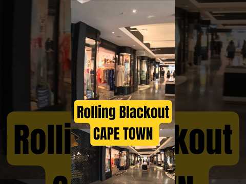 Load Shedding in Cape Town 🇿🇦 #loadshedding #blackout #capetown #southafrica #travel #traveltips