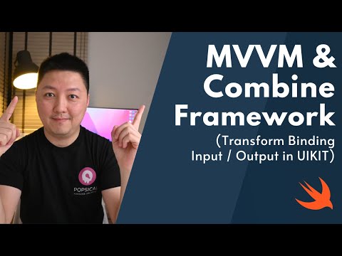 MVVM Combine Swift (2022) | UIKit | Transform Input & Output