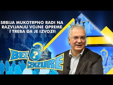 Dragan Šutanovac - Srbija mukotrpno radi na razvijanju vojne opreme i treba da je izvozi!