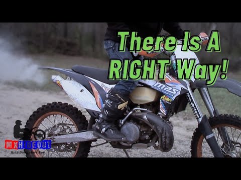 How To Warm Up A 2 Stroke Dirt Bike Without SEIZING The Top End