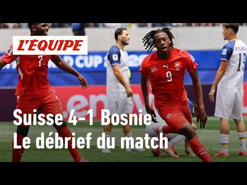 Suisse 4-1 Bosnie-Herzégovine : Un match bouleversé par la pause fraicheur ? (Coupe du Monde 2026)