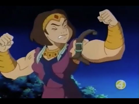 Female Muscle clip 254  - The New Adventures of Zorro