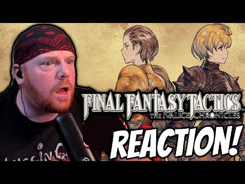 KRIMSON KB REACTS - TACTICS IS BACK!!! - FINAL FANTASY TACTICS the IVALICE CHRONICLES