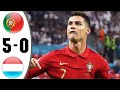 Portugal Vs Luxembourg 5-0 Extended Highlights & All Goals 2022 HD 1080p