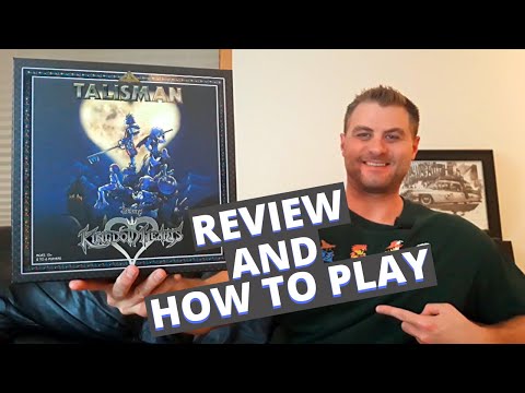 Kingdom Hearts Talisman Review and How To Play