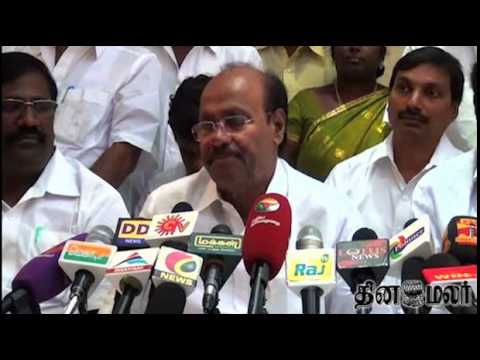 New Alliance Headed by P.M.K. for 2016 Elections Says Ramadass