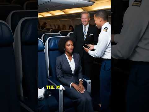 Black CEO vs. White Passenger: A Seat Dispute That Stopped the Plane #youtubeshorts #viralstory