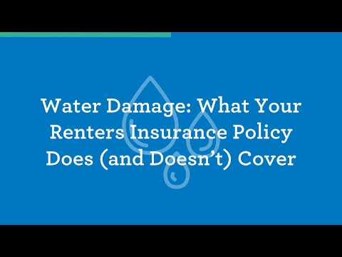 Water Damage: What Your Renters Insurance Policy Does (and Doesn't) Cover