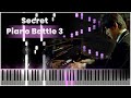 Piano Battle 3 (Secret) 【 PIANO TUTORIAL 】