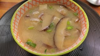 Mushroom Miso Soup Recipe