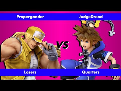 Propergander (Terry) VS. JudgeDread (Sora)  - Losers Quarter Finals - The Blast Zone 20.5