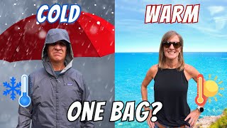 How to Pack for Warm AND Cold Weather in Just a Carry-On