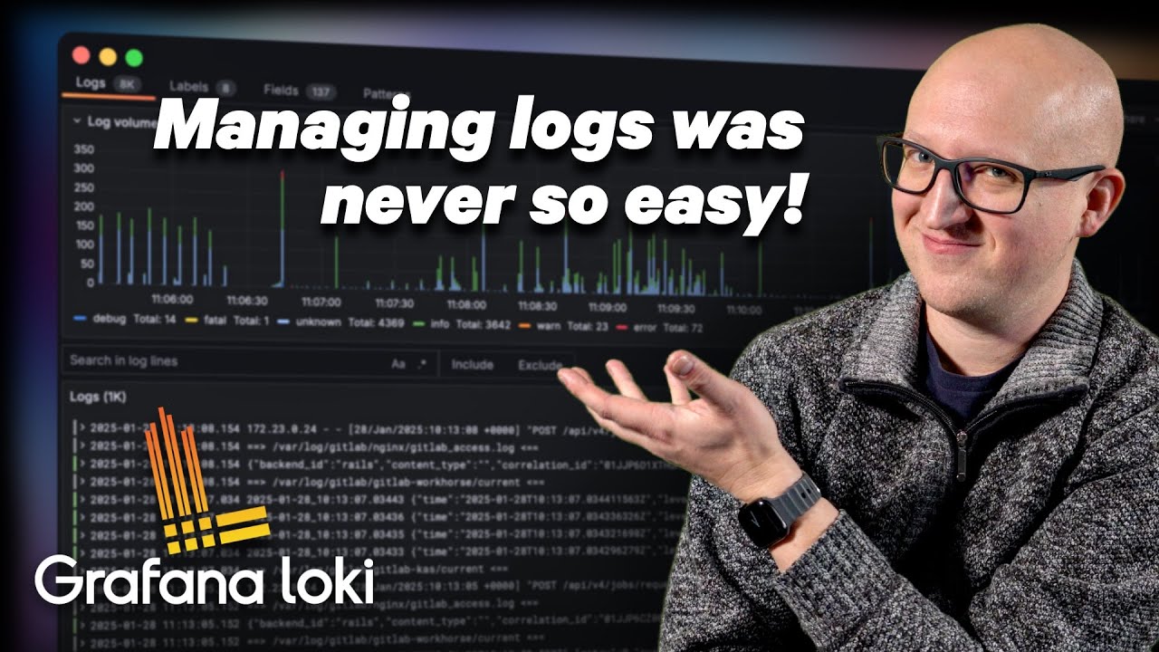 Central Log Management for Docker + Linux // Grafana Loki