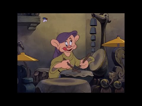 All Dopey Scenes in Snow White and the Seven Dwarfs (1937)