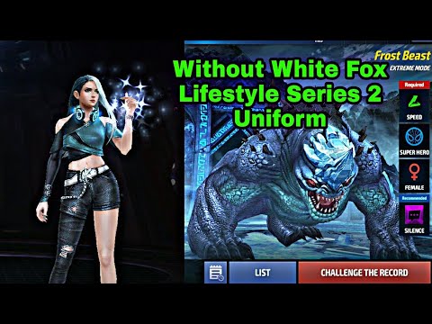 Abx Speed Super Hero Female 8.1M Score With Luna On Silence Season - Marvel Future Fight