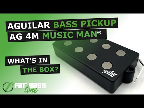 Aguilar AG 4M MusicMan® Bass Pickup: What’s In The Box (A Close-Up Look)