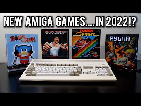 Awesome New Amiga Physical Retro Games in 2022 | MVG