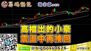 【大戶羅盤籌碼動能】 #謝宗霖1221，高檔出的小豪 震盪中再接回 (圖)