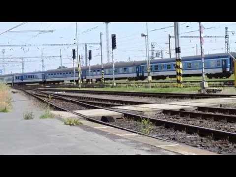 Odjezd vlaku z Chebu do Karlových Varů