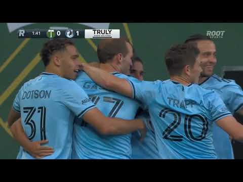 PORvMIN | GOAL: Adrien Hunou, Minnesota United FC - 2nd minute