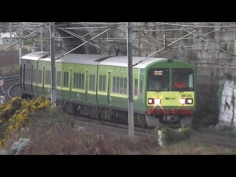 IE 8510 Class Dart Train number 8605 - Killiney to Dalkey, Dublin