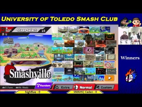 UT Smash Biweekly #10| highfive (Luigi) vs SMAHS| Caden (Marth) Smash 4 Winners R2