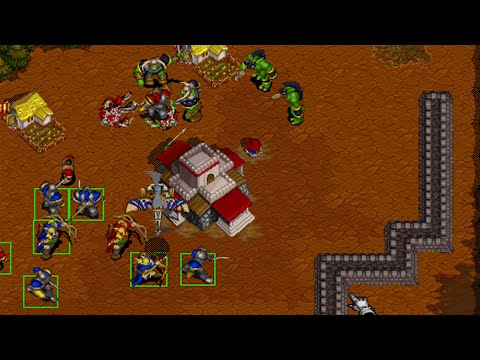 Warcraft 2 Tides of Darkness - Gameplay (PC/HD)